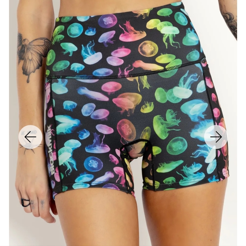 Blackmilk Rainbow Jellyfish HW Smack Down shorts